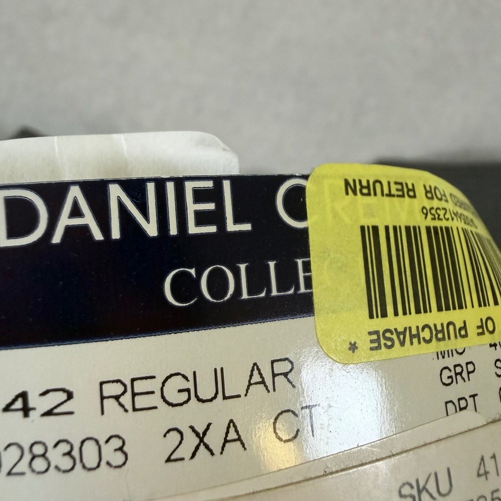 Daniel Cremieux Loro Piana Grey Pinstripe Blazer‎ Sport Coat 42 Regular Mens - Picture 6 of 7